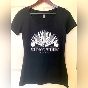 ART DECO WEEKEND/MIAMI BEACH TSHIRT